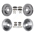 thumbnail image 1 of Transit Auto Front Rear Disc Brake Rotors and Ceramic Pads Kit for Car 2012-2016 Honda CR-V AWD K8T-101397, 1 of 11