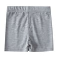thumbnail image 1 of WEAIXIMIUNG Stick On Bra Kids Girls Dance Shorts Solid Color Breathable Bike Shorts, 1 of 5