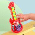 thumbnail image 4 of Electric Guitar Toy Transparent Gear Guitar With Light Music Kid Educational Toy, 4 of 5