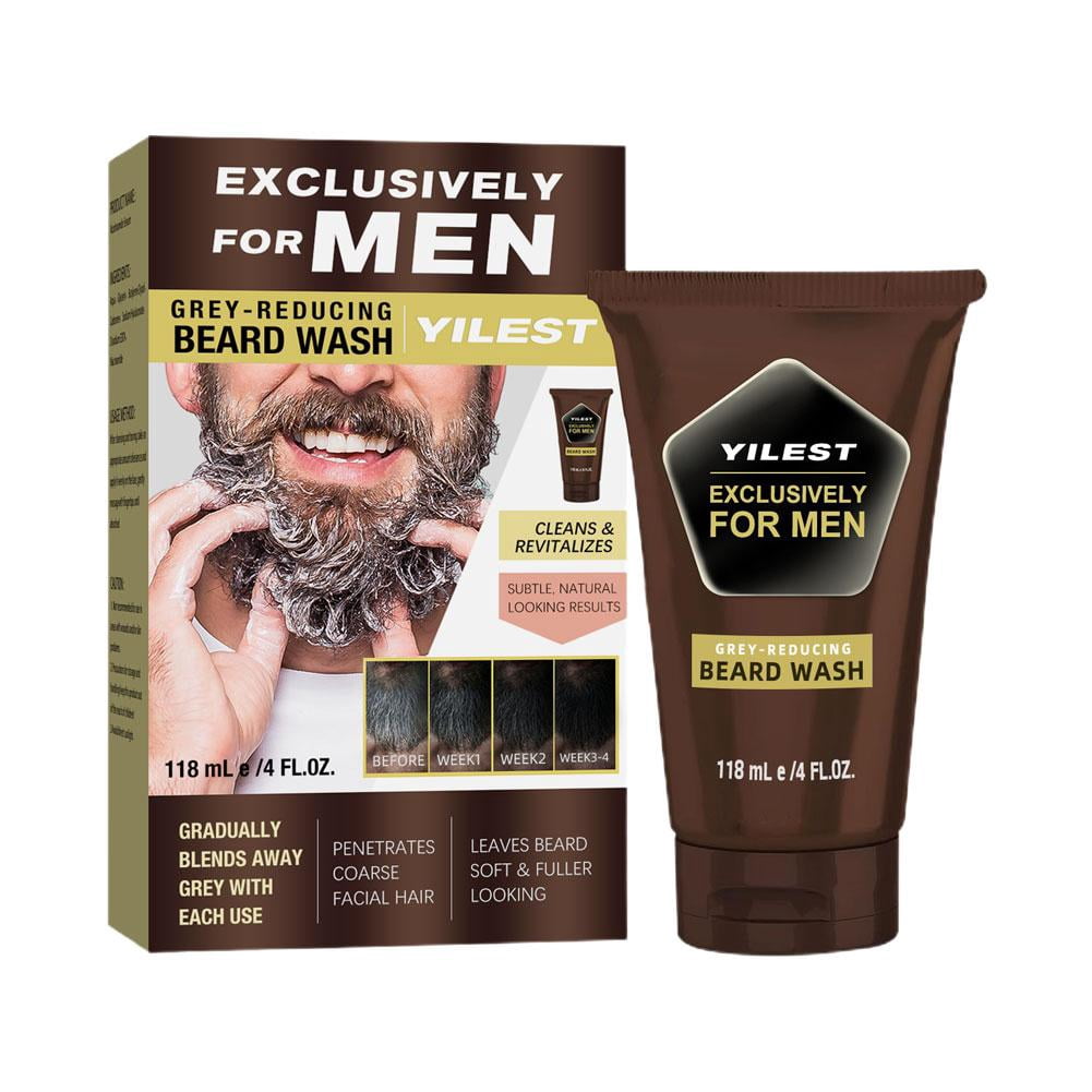 SharkTRUE Just For Men Contrôle GX Gris Réduisant la Barbe Shampooing Nettoyant USU