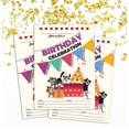 thumbnail image 2 of Darling Souvenir Multicolor Birthday Invitation Card Printable Fill or Write In Blank Invites Party Supplies Pack Of 28 5 x 7 Inches, 2 of 5