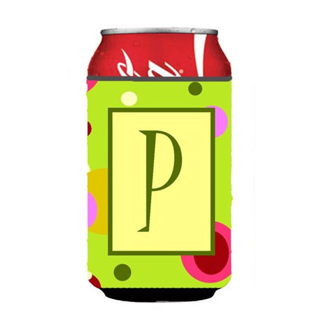 Carolines Treasures CJ1010-PCC Lettre P Monogramme Initial - Boîte Verte Ou Biberon