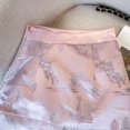 thumbnail image 4 of Jupes Longues pour Femmes Mode Décontractée Printemps Rétro Style National Léger Jacquard Taille Haute Vêtements pour Femmes Rose S, 4 of 4