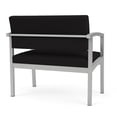 thumbnail image 5 of Lenox Steel Reception Waiting Room Bariatric Chair / Silver Steel / Black, 5 of 5
