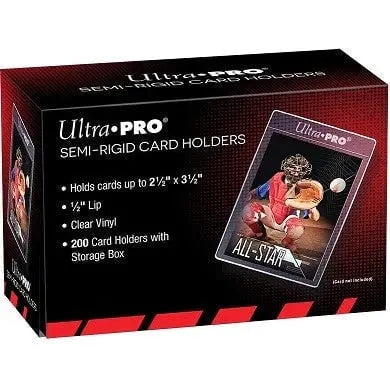 Ultra Pro Protège-Cartes 200 Ct Porte-Cartes Semi-Rigide
