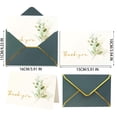 thumbnail image 3 of WHEANG Greeting Cards The New Hot Gold Envelope, Thank You Card Watercolor Thanksgiving Message Card, 3 of 4