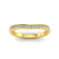 thumbnail image 1 of 3/8ctw Diamond Wedding Band in 10k Yellow Gold, 1 of 2