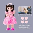 thumbnail image 2 of CUITING Culottes de Poupée Accessoires My Life Mini Cabbage Patch Poupées pour Filles Bébé Flash Rose Tissu 4 Pcs, 2 of 6