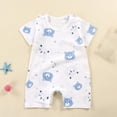 thumbnail image 1 of JDQJBZ Baby Boy Romper Summer Clothes Short Sleeve Bodysuit Newborn, 1 of 1