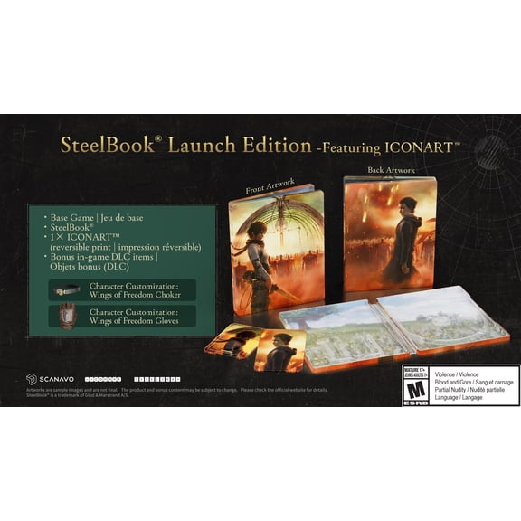 Jeu vidéo Attack on Titan 3 SteelBook® Launch Edition – Featuring ICONART™ pour (Nintendo Switch 2)