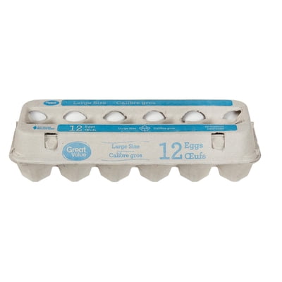 Great Value Large 12 Eggs