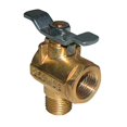 thumbnail image 1 of GROCO 1-2" NPT 90° Bronze Fuel Valve, 1 of 1