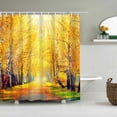 thumbnail image 1 of EGNMCR Rideaux, Rideaux pour Chambre Rideau de Douche Imprimé Polyester et Anti-Moisissure Salle de Bain et Rideau de Séparation Anti-Moisissure 150X180CM un Rideau, 1 of 2