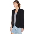 thumbnail image 1 of Womens Casual Blazer Cape Open Front Split Sleeve Long Cloak Jacket Coat Workwear, 1 of 3