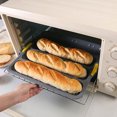 thumbnail image 3 of ERK 1Pcs Four Hole Silicone Bread Non Stick Homemade Bread Baking Easy To Demold French Bread Roll Suitable For Oven Baking Thermal Conductivity, 3 of 5