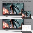 thumbnail image 4 of Câble Mini DisplayPort vers HDMI, Benfei Câble Mini DP vers HDMI de 6 Pieds (Compatible Thunderbolt) avec MacBook Air/Pro, Surface Pro/Dock, Moniteur, Projecteur, 4 of 7