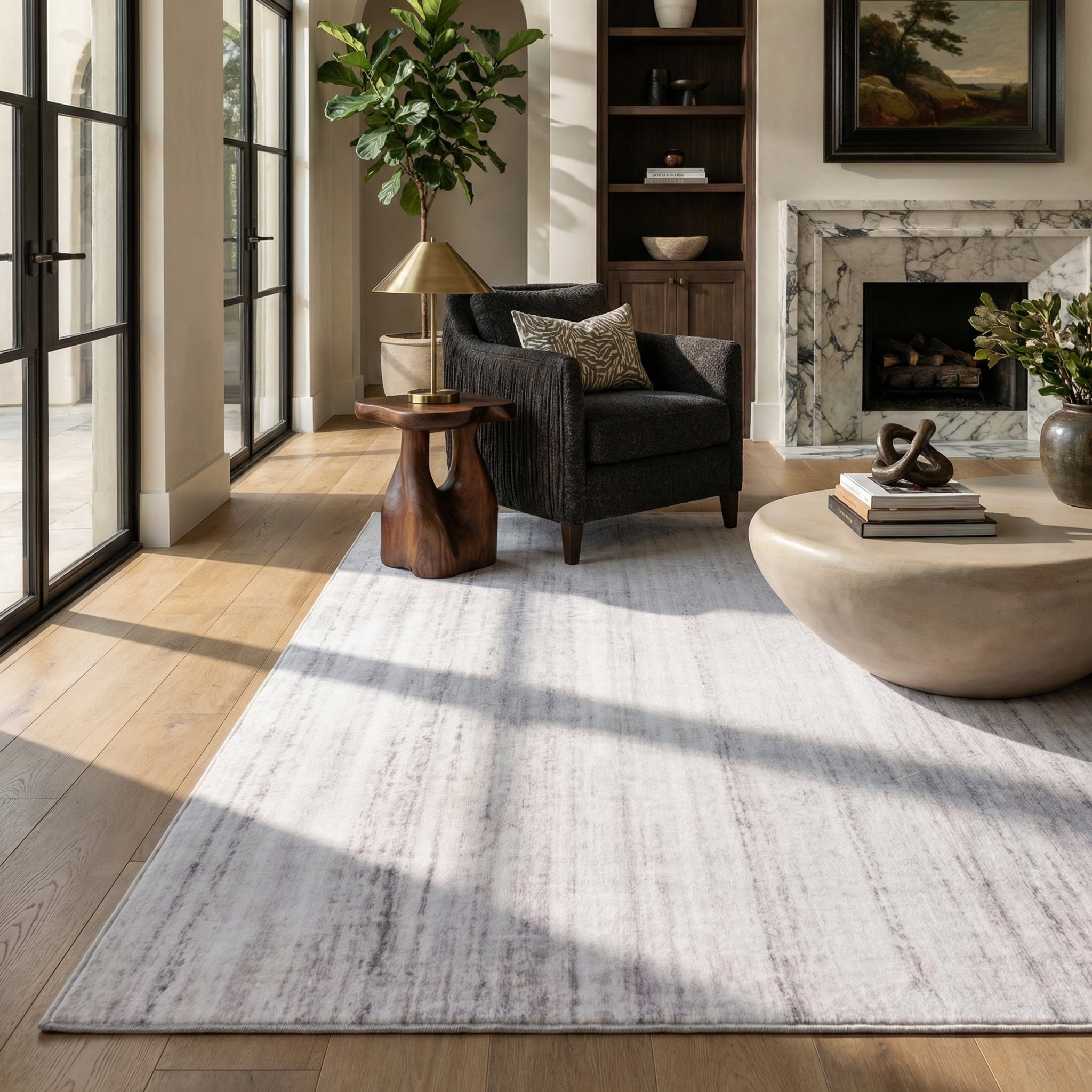 Tapis d'intérieur abstrait moderne Rug Branch