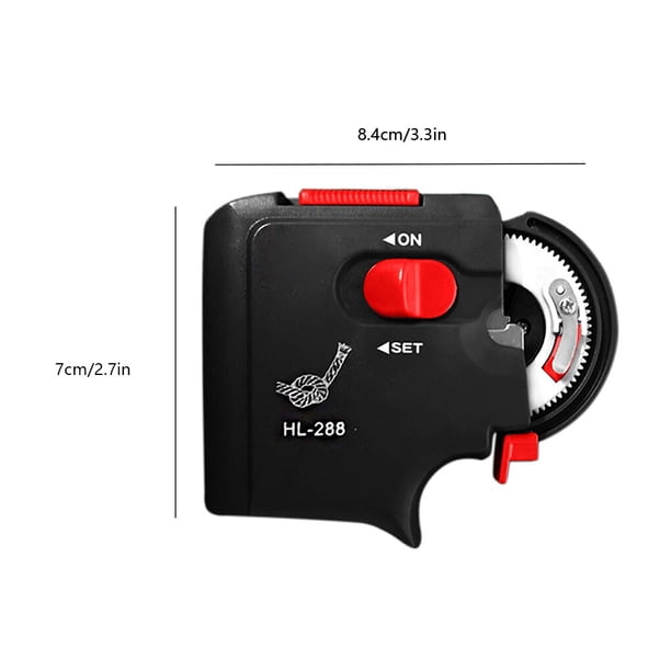 electric fishing hook tier automatic tying fish hook device EasyHook wont damage line while tying. Electric Device Automatic Fishing Hook