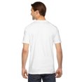 thumbnail image 2 of American Apparel T-Shirt en Jersey Fin, 2TG, Blanc, 2 of 3