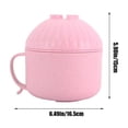 thumbnail image 3 of Tumotour Instant Bowl Instant Cup With Compartment Instant Bowl And Chopsticks Cutlery Set Instant Bucket For Student Dormitory, 3 of 6