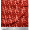 thumbnail image 1 of Soimoi Rayon Fabric Paper Boat Art & Craft Print Fabric by Yard 56 Inch Wide, 1 of 3