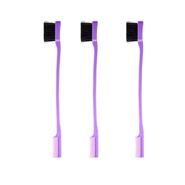 TopLLC Makeup Brushes Broken Eyebrow Hair Modification Comb Eyebrow Trimming Tool Double-headed 3PC Eyebrow brush