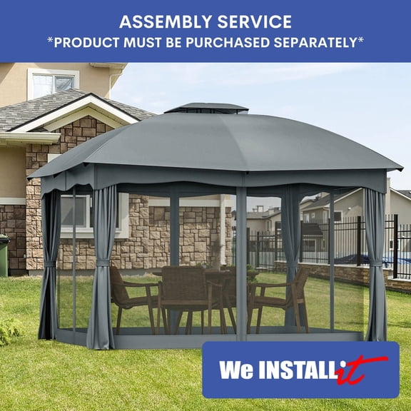 Home Installation Service - Soft Top Gazebo Assembly ($500 and Less Regular Priced)