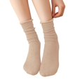 thumbnail image 4 of Women Winter Solid Thick Warm Socks Cozy Crew Socks, 4 of 4