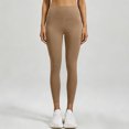 thumbnail image 5 of Miqool Womens High Waist Ankle Yoga Leggings Workout Tummy Control Soft Bike Pants with Two Pockets, 5 of 5