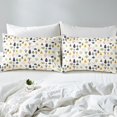 thumbnail image 4 of Erosebridal Teens Rustic Tree Queen Sheet Sets, Cartoon Plant Bedding Queen Size, Botanical Decor, 4 Pieces, 4 of 6