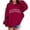 Red, variant on Aocisk Stylish Girls Pullover Hoodies Long Sleeve Casual Sweatshirts Comfortable Kids Outerwear For Autumn Winter Seasons Black 11-12 Years