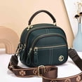 thumbnail image 1 of Vaidha Adjustable Wide Shoulder Strap Leather Bag Hundred Crossbody Bag Ladies Shoulder Bag, 1 of 2