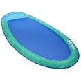 thumbnail image 1 of SwimWays Hamac d'Eau Style Piscine en Maille à Ressort, Fauteuil Inclinable Lounge avec Sac de Transport, Bleu Aqua, 1 of 7