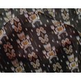 thumbnail image 4 of oneOone Silk Tabby Fabric Paisley Ikat Print Sewing Fabric BTY 42 Inch Wide, 4 of 4