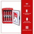 thumbnail image 2 of Coca-Cola 25L Mini Fridge, Portable 28 Can Cooler, Display Window for Travel, Home, Office- Red, 2 of 9