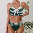 thumbnail image 1 of Cameland Women Summer Plus Size Printing Swimsuit Bikini Split Swimsuit Suit, 1 of 5