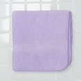 thumbnail image 4 of Mainstays Basic Washcloth, Soft & Durable, 100% Cotton, Purple, 4 of 7