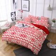 thumbnail image 1 of Innerwin Quilt Sets Printed Coverlet Set 3 Pieces Christmas Comforter Bedspread Lightweight Microfiber Breathable Ultra Soft Decor Style P Twin, 1 of 1