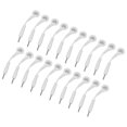 thumbnail image 1 of Fils d'Électrode à Bouton, Fils d'Électrode Faciles à Utiliser pour Promouvoir la Circulation 20 Pcs Blanc 2.0 Pouces pour Instruments Thérapeutiques, 1 of 8