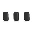 thumbnail image 4 of jesticaly Earphone Carry Case with Zipper Earbud Wireless Wired Storage Box Organizer Multi-purpose for Protection Pouch for Outdoor Black 3Set, 4 of 6