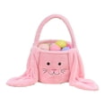 thumbnail image 2 of Openpig Easter Bunny Basket, Cute Easter Bucket Bags with Rabbit Ears for Easter Eggs, Easter Decorations, Candy Gifts Storage, 2 of 4