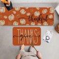 thumbnail image 2 of Rbaofujie 2 Pcs Kitchen Rugs and Mats for Floor Non-Slip Backing Mat Kitchen Decor Kitchen Rug Decor 16x24in+16x48in Party Decorations, 2 of 6