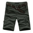 thumbnail image 3 of Kcodviy Solid Men's Color with Construction Work Clothes for Men Pocket and Summer Leisure Men Cargo Pants with Pockets Slim Pants Overalls Men's Pants, 3 of 5