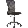 thumbnail image 1 of BestOffice Ergonomic Home Office Chair, Mid-Back Adjustable Executive Swivel Task Chair with Lumbar Support, Mesh, Black, 1 of 7