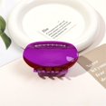 thumbnail image 4 of Geometric Rugby Hair Clips Rugby Hair Clips Shape Hair Jaw Clips American Football Hair Clips Non Slip Sports Hair Barrettes Strong Hold Hair Styling Accessories For Wom,Purple Polyester Hair Clip, 4 of 8