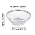 thumbnail image 2 of Vegetable Dehydrator Product Category Vegetable Dehydrator Product Title Stainless Steel Rice Sieve Bowl Fine Mesh Strainer Large Metal Colander For Rice Yogurt, 2 of 3