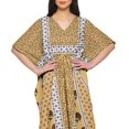 thumbnail image 3 of Moomaya Caftan pour Dames Tenue de Détente des Fêtes Robe Maxi Robes Africaines pour Femmes, 3 of 6