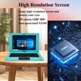 thumbnail image 3 of CHIBBS Ordinateur Portable Windows 10 de 10,1 Po, Ordinateur Laptop, 6 Go RAM + 64 Go Rom, HDMI, USB, Bluetooth - Bleu, 3 of 8