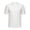 White, variant on RKSTN Mens Summer Beach Tops Henley T-Shirt Henley Linen Cotton Shirt Casual Short Sleeve T Shirt Pullover Tees Lightweight Curved Hem Plain Tees