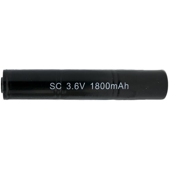 3.6 Volt NiCd Battery Stick (1800 mAh) for Flashlights (Streamlight Stinger HP